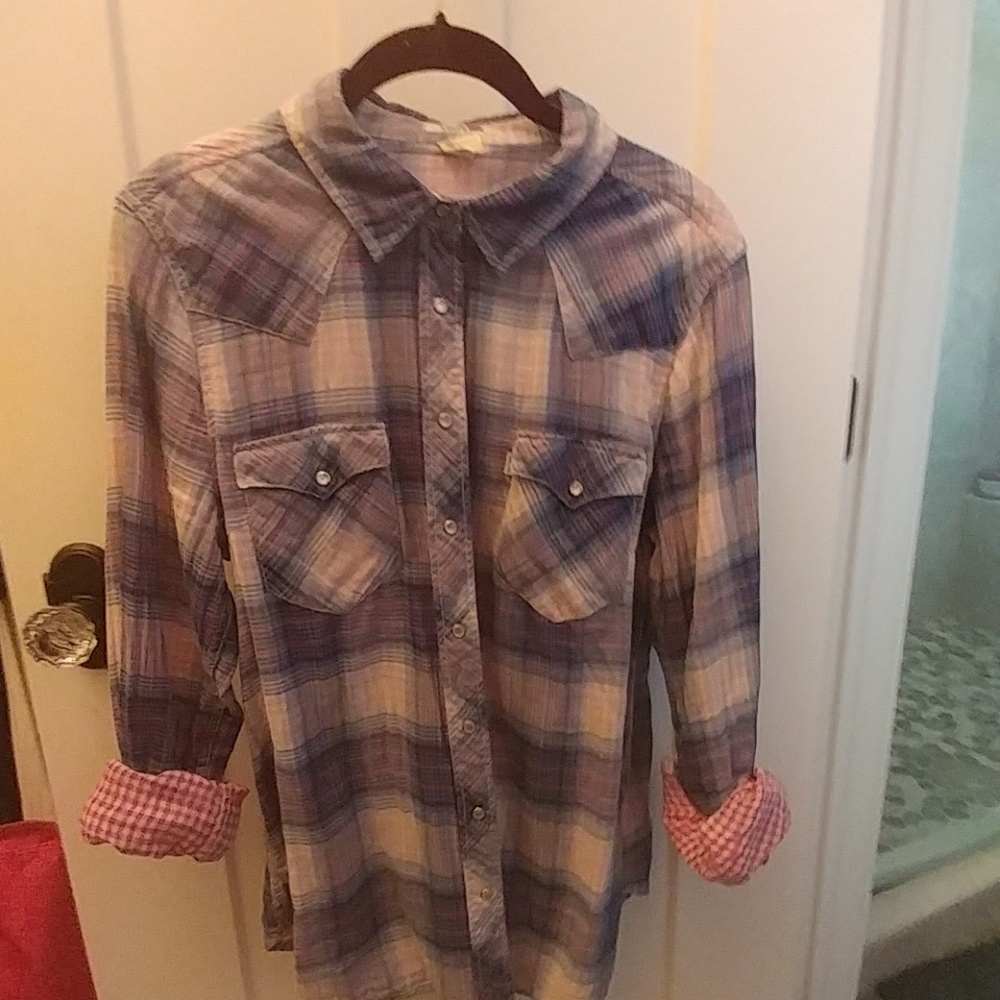 Levis cowboy style shirt